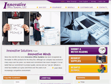 Tablet Screenshot of innovativeofficesystems.net